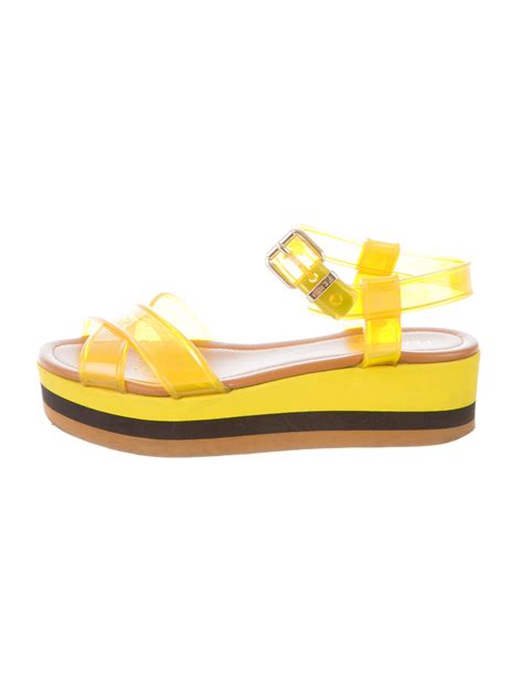 fendi pvc sandal ss14|Women's Designer Sandals & Mules .